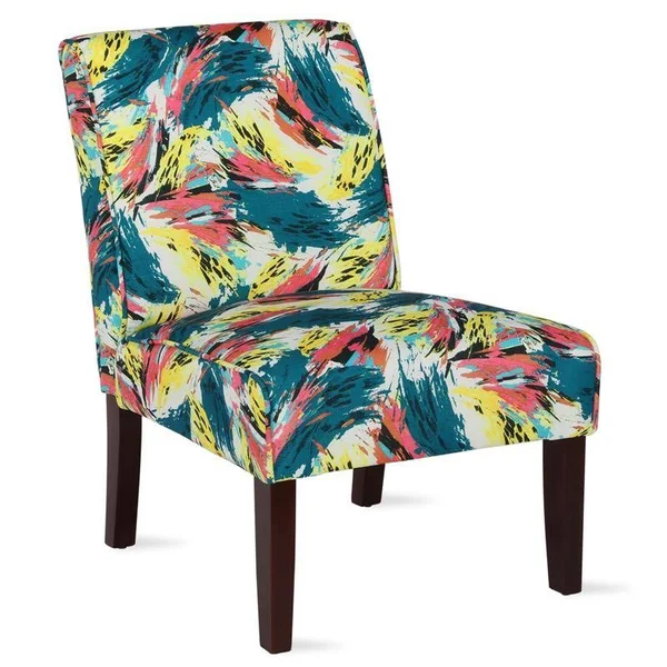 Dorel Living Teagan Abstract Accent Chair - Living Room & Bedroom