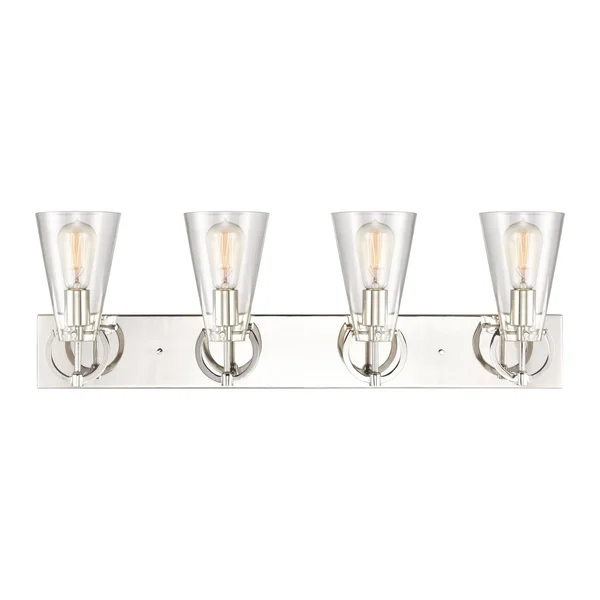 Elk Lighting Gabby 4-Light Vanity-Light Polished Nickel 89323/4