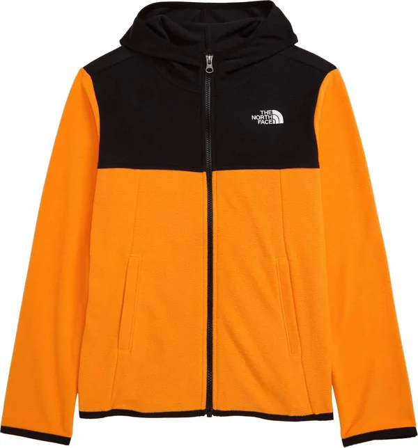 The North Face Boys& Glacier Full Zip Hoodie - Large - Ketchup Red