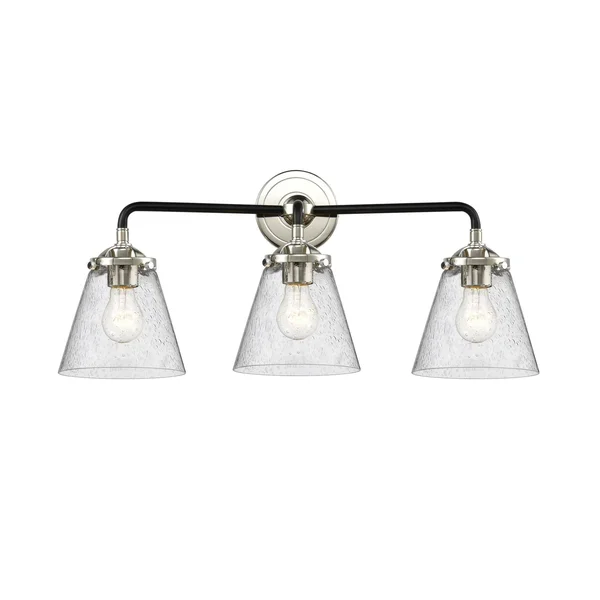Innovations Lighting 284-3W-OB-G64-LED Small Cone-10.5W 3 LED Bath
