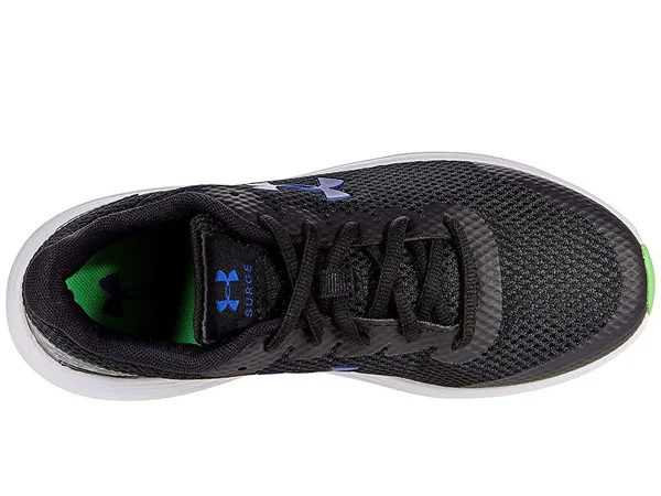Under Armour Surge 2 Running Shoe - Youth 3.5Y Black/White/Royal Regular