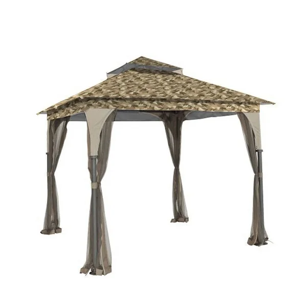 Outdoor Patio 8x8 Replacement Canopy - 350 - Camo Sand