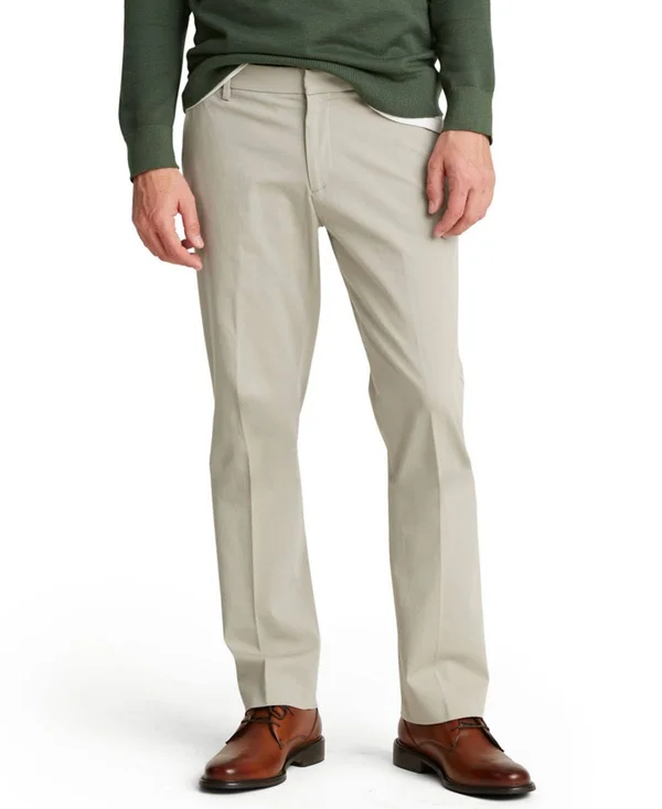 Dockers Men's Straight Fit City Tech Trousers