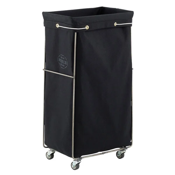 Steele Canvas Sorting Hamper Black/Grey - 19-3/4x22 x 12x22 x 35-1/2x22 H