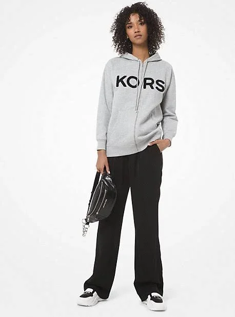 Michael Michael Kors - Kors Cotton Zip-Up Hoodie, Grey, M