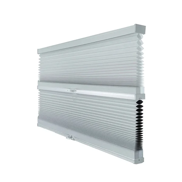 Chicology Day N& Night Cordless Cellular Shades - Grey Sheen - Gray Sheen - 51x22 x 72x22