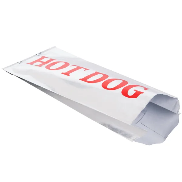 Carnival King 3 1/2x22 x 1 1/2x22 x 9x22 Printed Foil Hot Dog Bag - 1000/Case