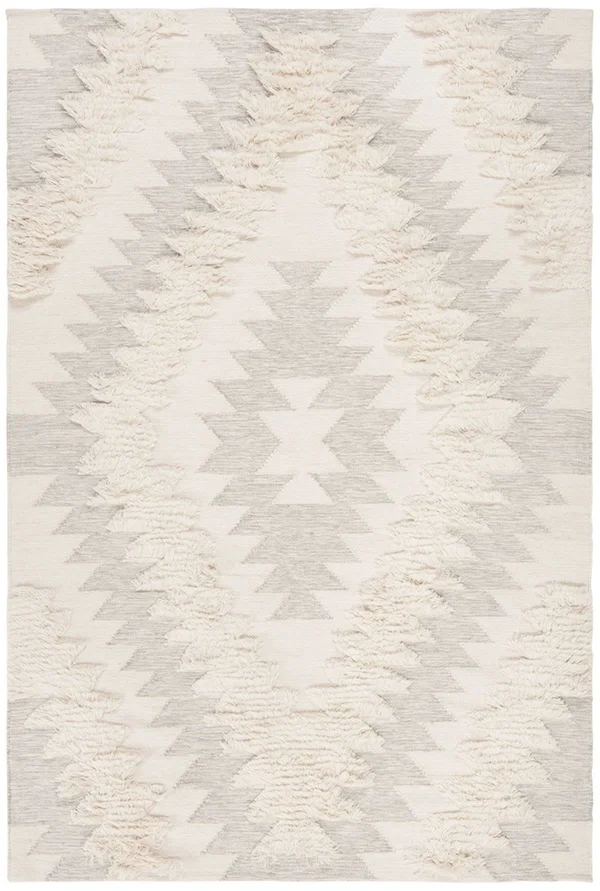 Safavieh Kenya KNY451F 9&0x22 x 12&0x22 Grey - Ivory Area Rug