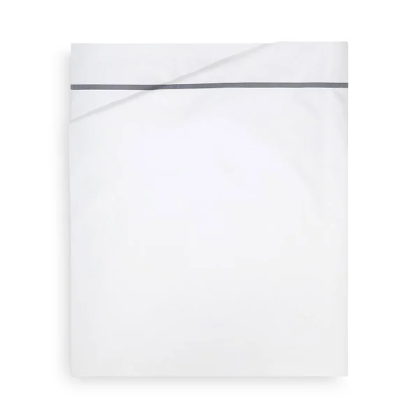 Yves Delorme Athena Flat Sheet, Full/Queen - Platine