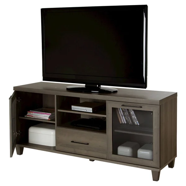 South Shore Adrian TV Stand for TVs Up to 60&&, Gray Maple