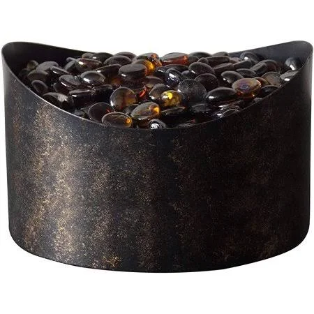 Bond Manufacturing 50856n 50856a Table Fire Bowl - Bronze, provides 10, 000 BTUs of Warmth and A Delightful Ambience by Visit The