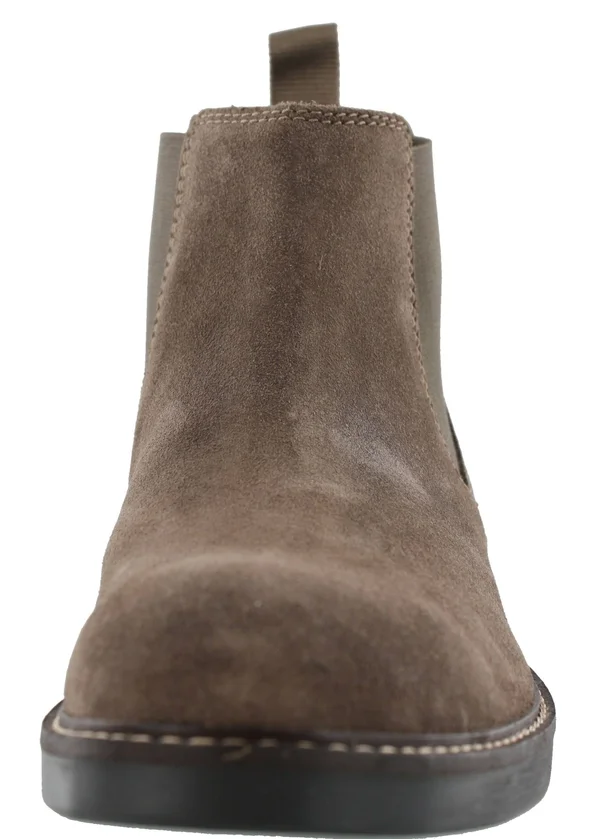 Clarks Men's Paulson Up Chelsea Boot - Black Leather
