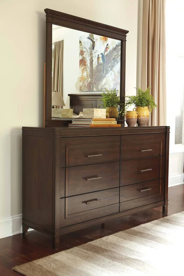Ashley Timbol Warm Brown Bedroom Mirror B508-36