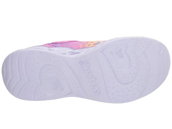 Skechers Girls& S Lights Heart Lights Love Match Sneaker