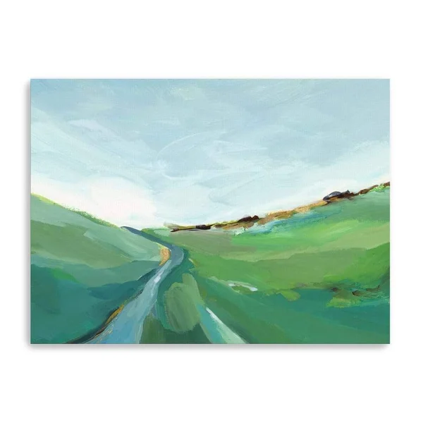 Emerald Hills Canvas Giclee 24x32, 18" x 24" x 1.25"