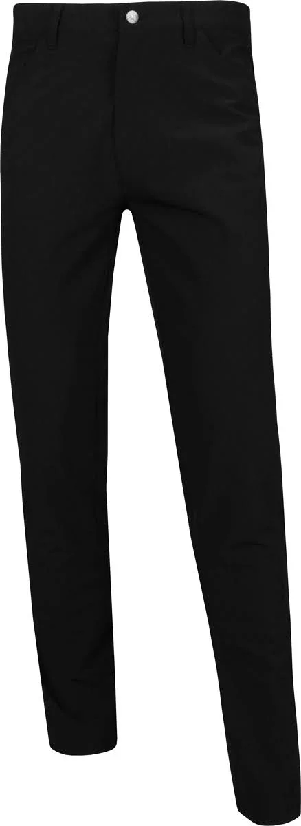 Adidas Men's Ultimate Solid 5-Pocket Golf Pants Black 32 34
