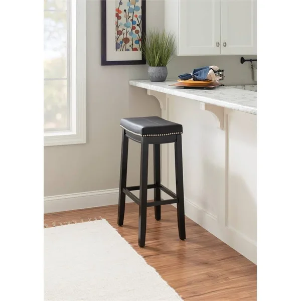 Linon Claridge Bar Stool, 32