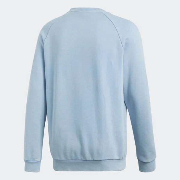 Adidas Originals Men's Trefoil Crew Sweatshirt - Blue, Size: XL