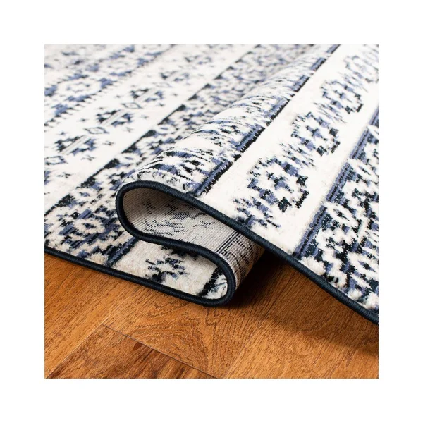 Safavieh Herat Rug Collection HRT370G - Ivory - Black - 8' x 10'