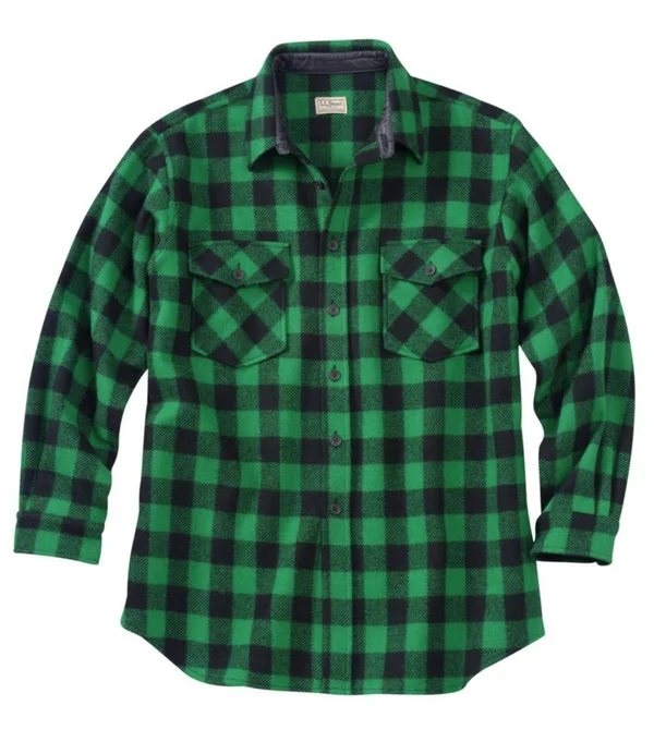 Men's Maine Guide Shirt Multi Color Large, L.L.Bean