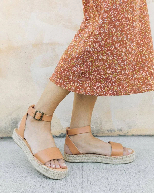 Soludos Cadiz Sandal - Platinum - 7.5
