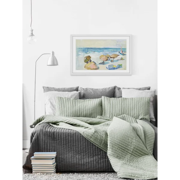 Marmont Hill - Handmade Summer Day Framed Print - 36 x 24