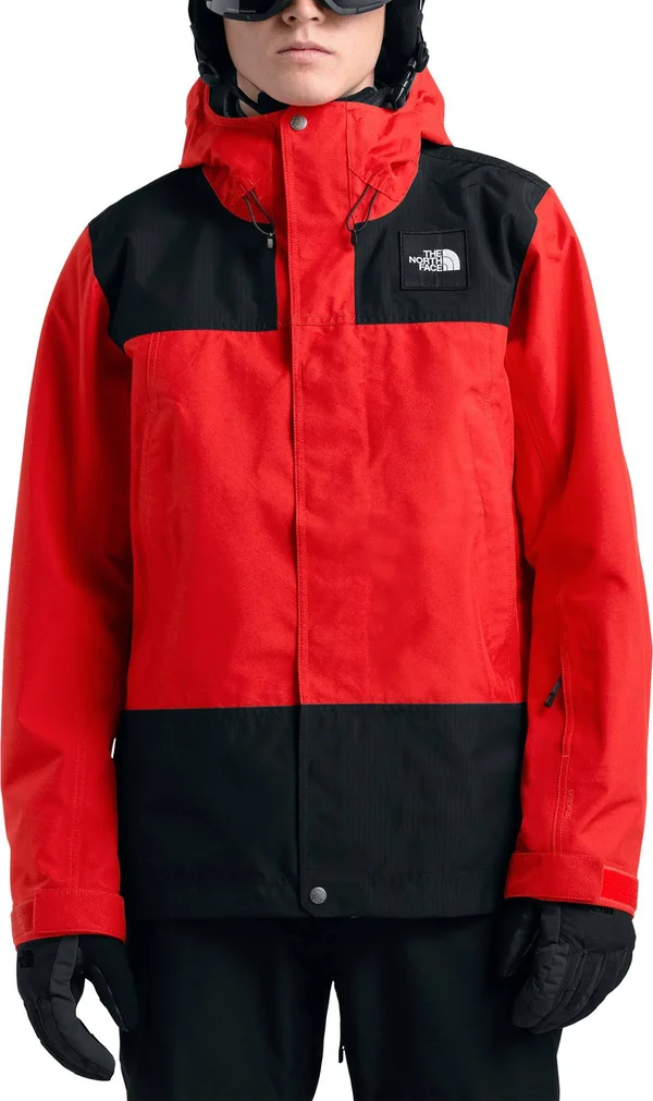 The North Face DRT Jacket - Medium - Fiery Red - TNF Black