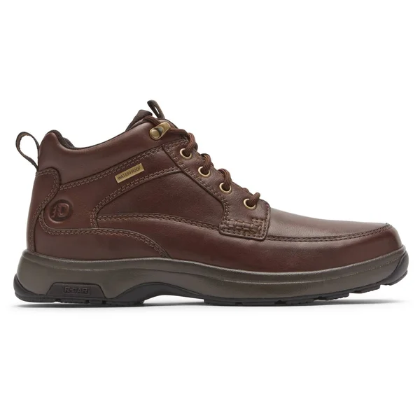 Dunham Mens Waterproof 8000 Mid Boot - Size 10.5 2E Brown