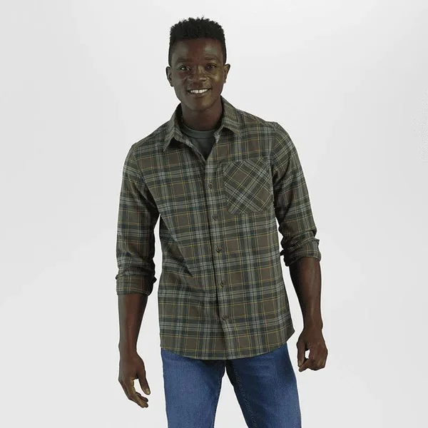 Outdoor Research Kulshan Flannel Shirt - Men's Hazelwood, XL
