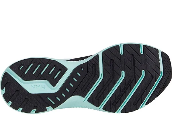Brooks Women's Launch 8 - Black - Ebony, Blue Tint