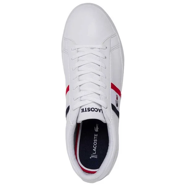 Mens Lacoste Lerond Tri Trainers - White