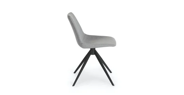 Dark Gray Fabric Swivel Dining Chair - Article Wilsta Modern Furniture