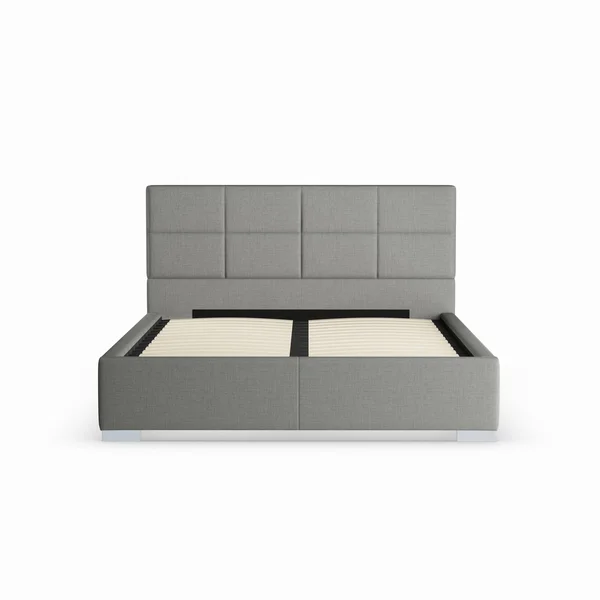 Strick & Bolton Vostell Grey Platform Bed (Queen)