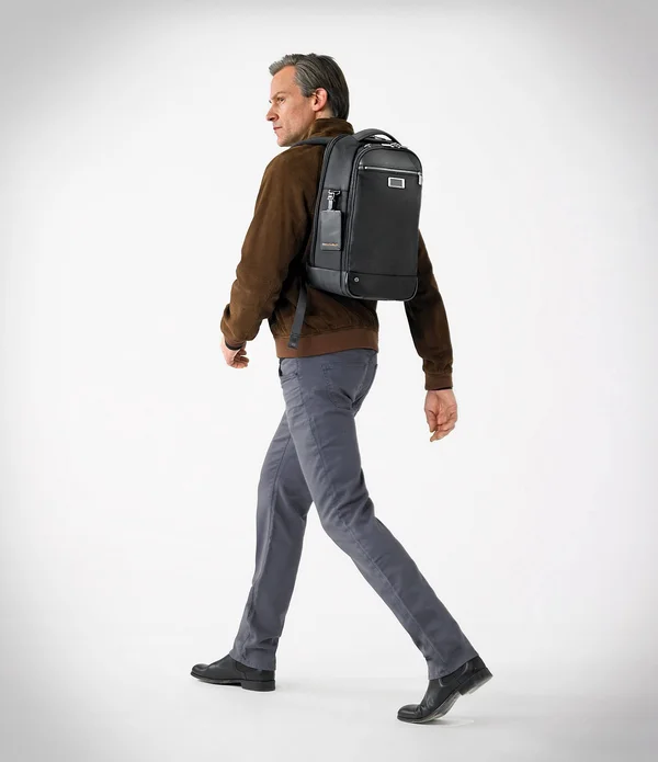 Briggs & Riley @Work Medium Slim Backpack (Grey)