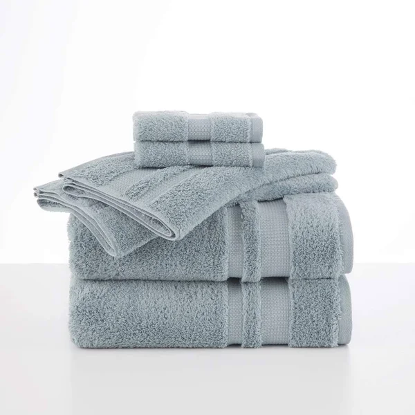 Martex 6 Piece Supima Luxe Towel Set - Celadon