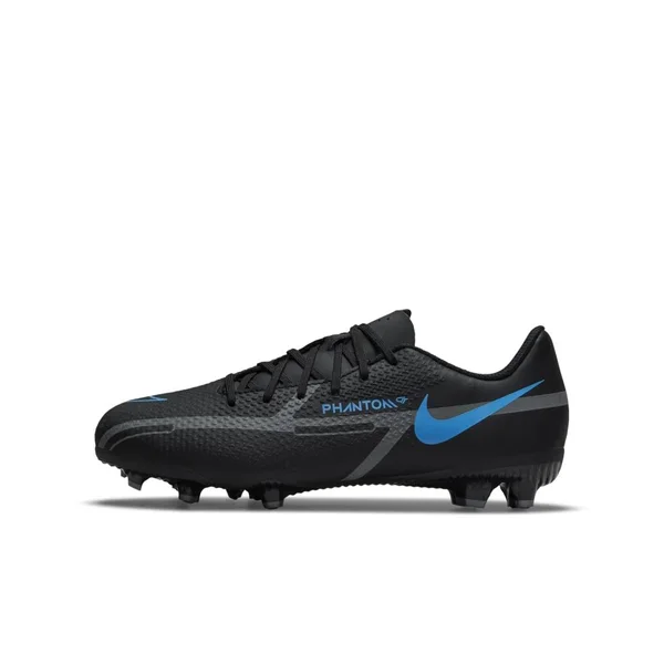 Nike Kids& Phantom GT2 Academy FG Soccer Cleats, Youth, Black