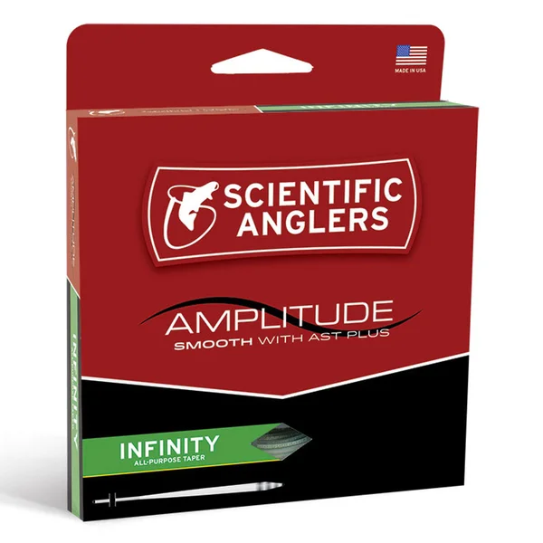 Scientific Anglers Amplitude Smooth Infinity Fly Line - Optic Green-Mist Green-Buckskin