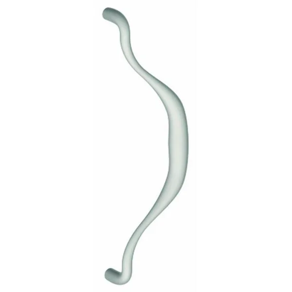 Hager 984B15A12 Curved Door Pull with Back to Back Mounting and 12x22 Center to Center - Antique Nickel