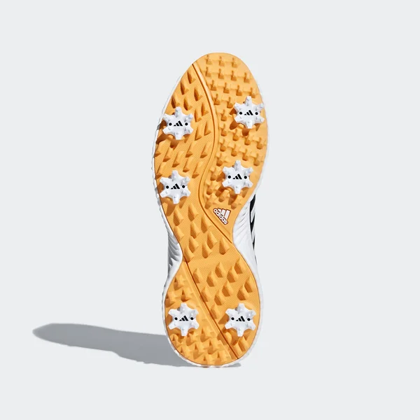 Adidas Women's Response Bounce Golf Shoes Black/White/Gold - M, 6