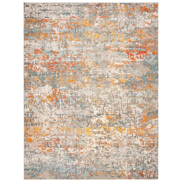 Safavieh Madison Black/Gold 6 ft. x 9 ft. Area Rug