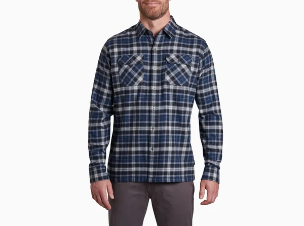 Kuhl Men's Dillingr Flannel Shirt - Interstellar, M