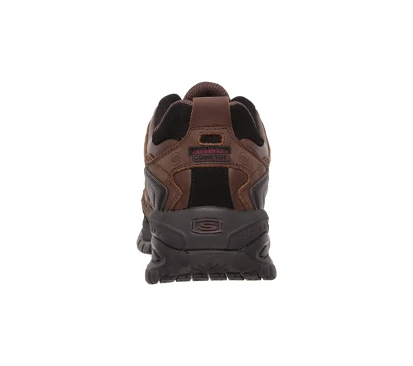 Men's Skechers Work Relaxed Fit Soft Stride Constructor II ST - Size: 7.5, Brown