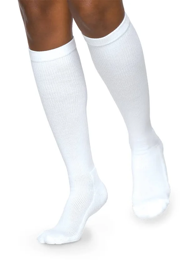Sigvaris Cushioned Cotton Knee High, 20-30 mmHg