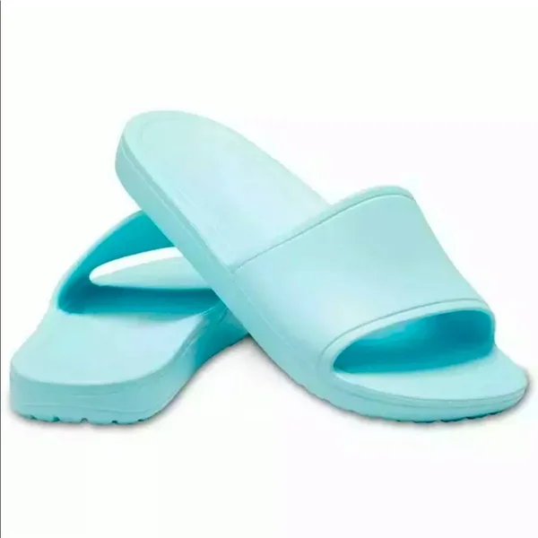 Crocs Women's Sloane Slide Sandals - Size: 11, Blue