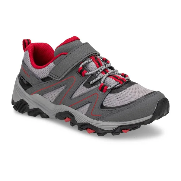 Merrell Kid's Trail Quest, Size: 10.5, Grey/Red/Black