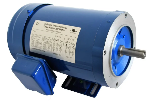 Hallmark Industries ma0510f AC Motor - 1 HP, 3450 RPM, 3PH/60 Hz, 208-230/460V AC, 56C/TEFC, with foot, SF 1.15, Insul F, Invert