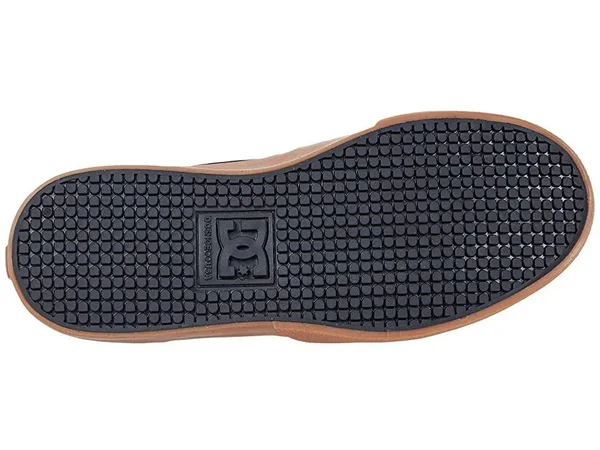 DC Shoes Kalis Vulc - Boy's Kids in Black/Gum Size 1