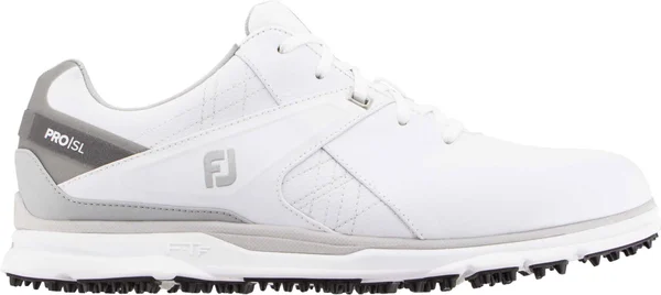 FootJoy Men's Pro SL Golf Shoes 53804 - White/Grey - 9.5 - Narrow