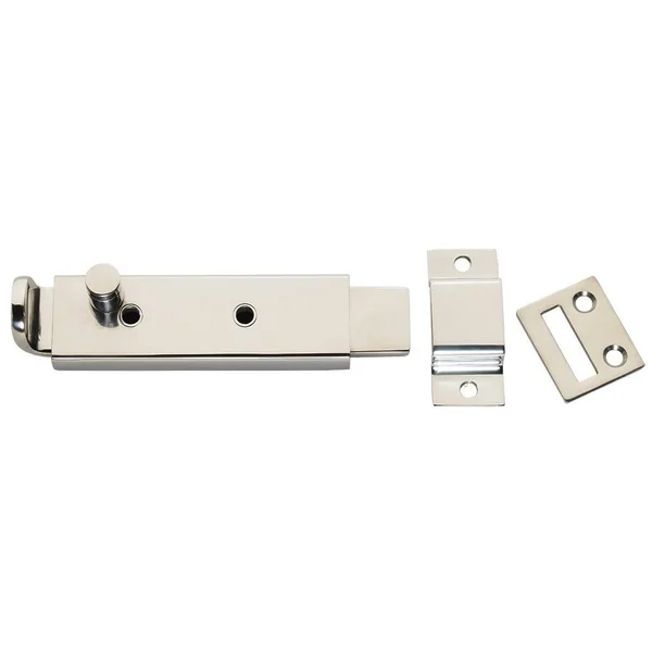 Whitecap Spring Loaded Slide Bolt/Latch - 316 Stainless Steel - 5-5/16x22