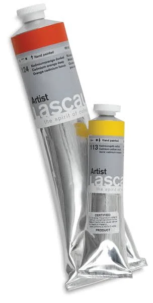 Lascaux Artist Acrylics - Cadmium Red Deep - 200 ml Tube